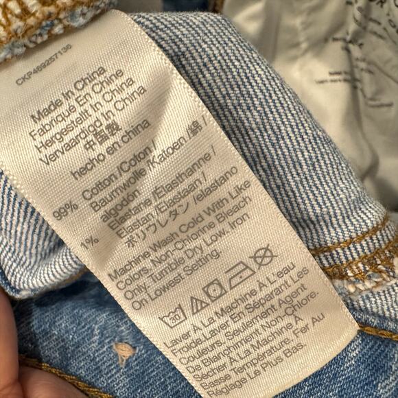 Madewell The Perfect Vintage Wide-Leg Jean in Harding Wash Size 29 NWOT - Picture 11 of 13